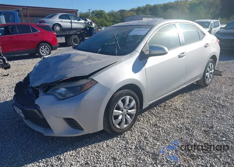 2016 Toyota Corolla Le from USA, damaged, VIN 2T1BURHE0GC570520